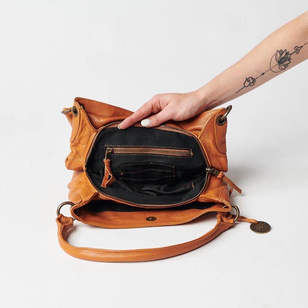 Wanderers Travel Co - Petite Toulouse in Tan Leather - Picture 7 of 15